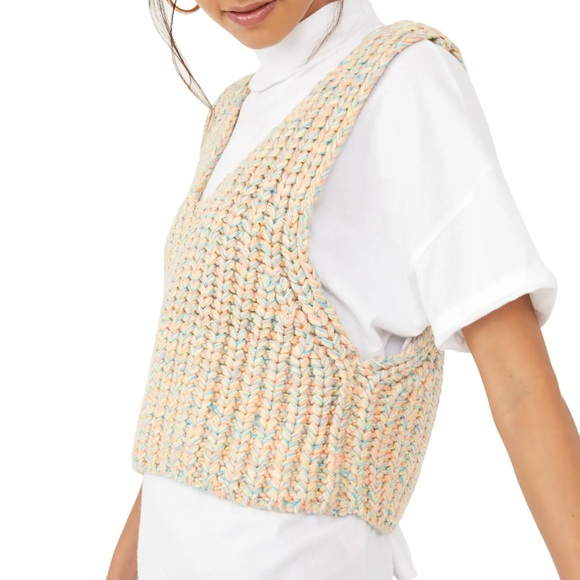FREE PEOPLE Rib-Knit Vest - Picture 5 of 16
